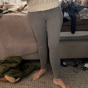 SPANX Ankle Jean-ish Leggings - Earthy Taupe